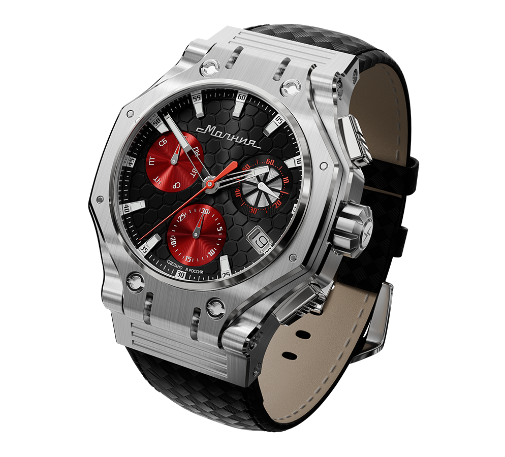 Hyron Z60 44 mm quartz chronograph