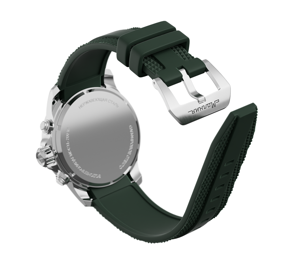 Energy Silicone Strap green