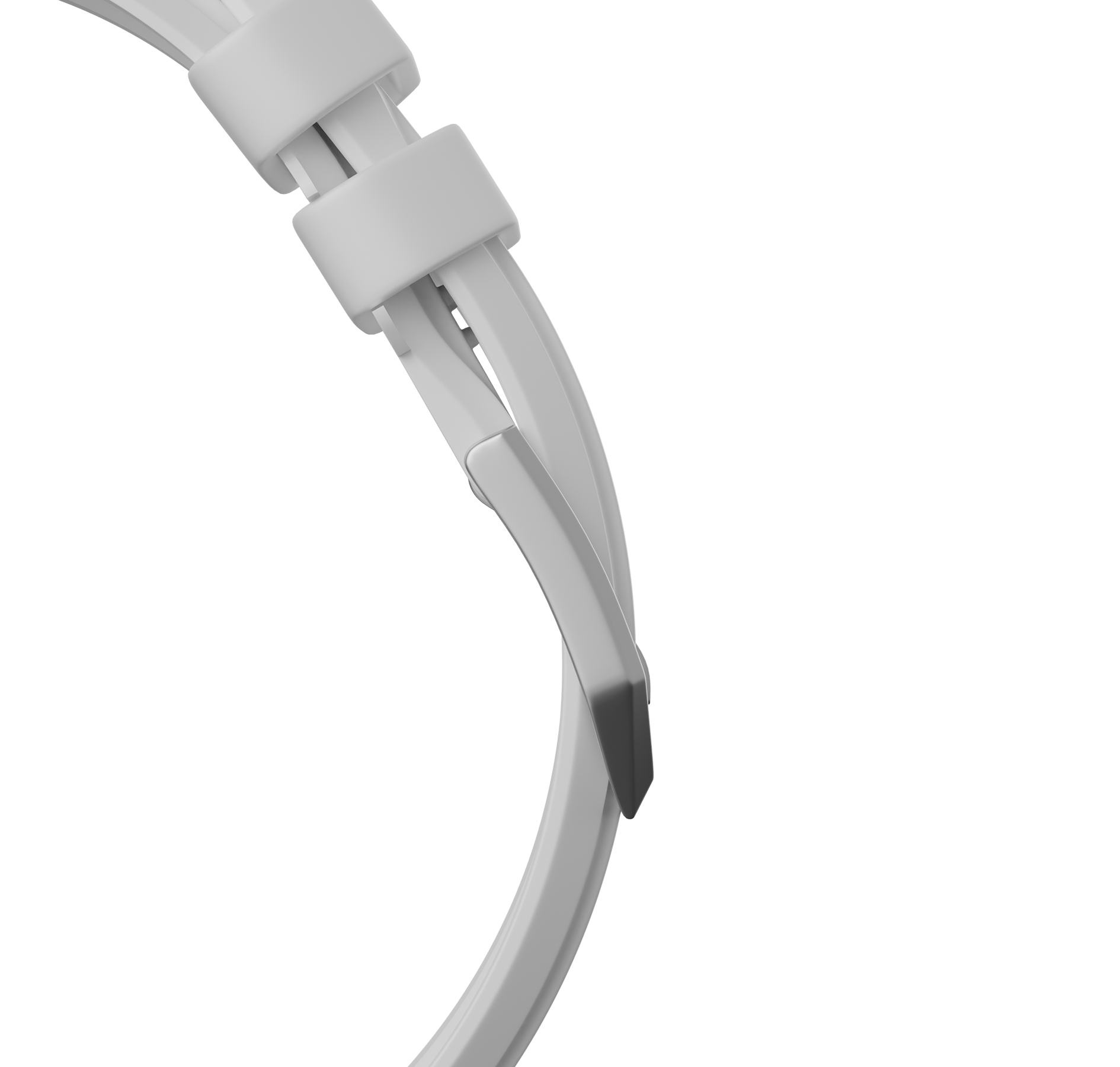 Baikal Silicone Strap White