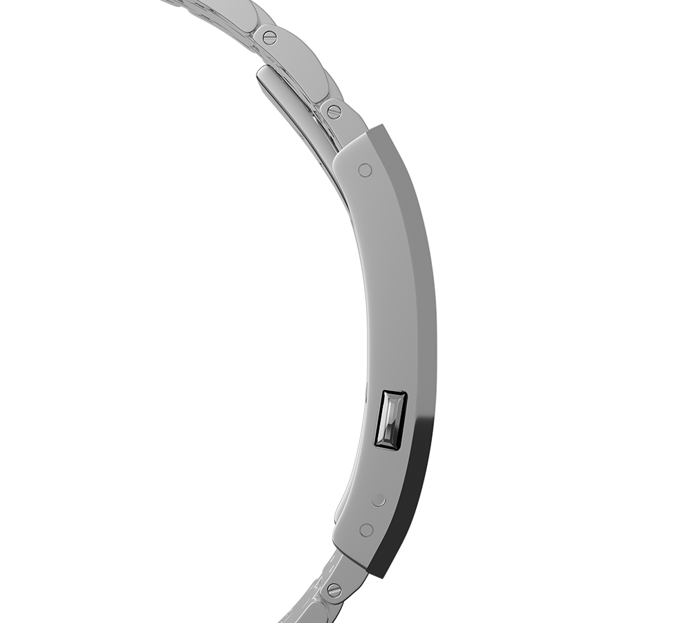 Brazalete de acero Debut 20 mm