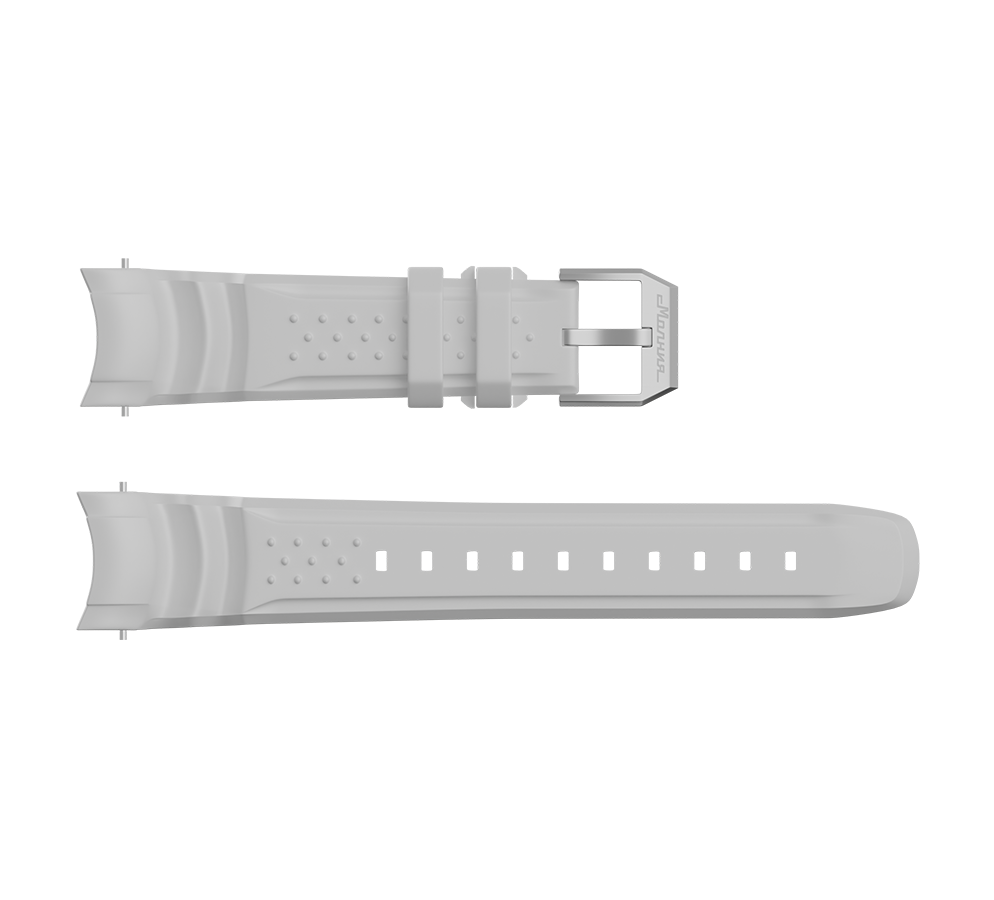 Baikal Silicone Strap White
