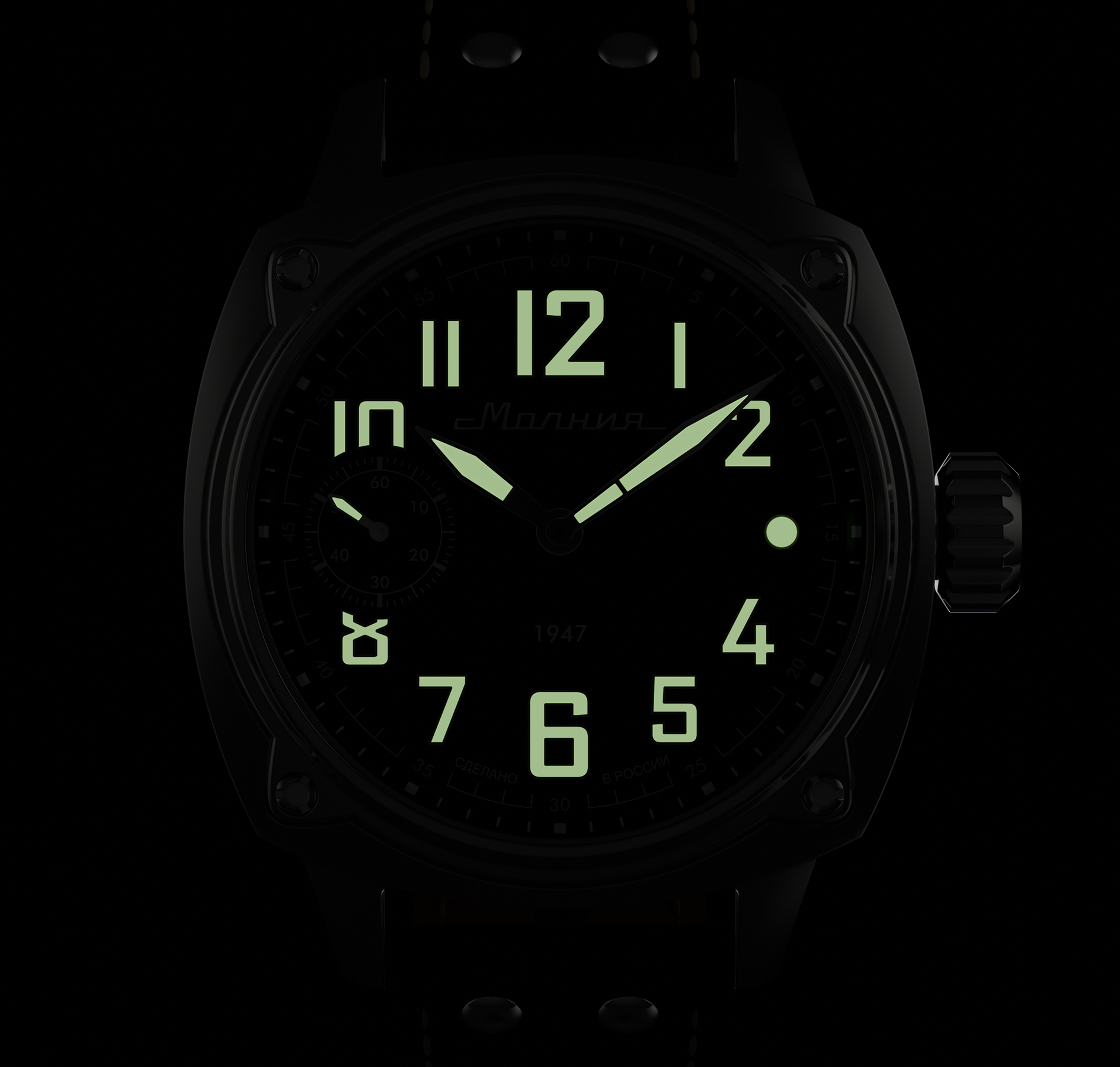 Berkut TCB 3603 42 mm manual winding