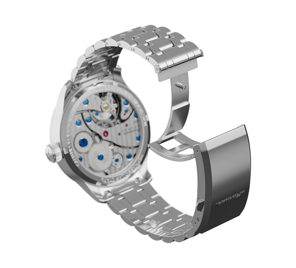 Brazalete de acero Debut 20 mm