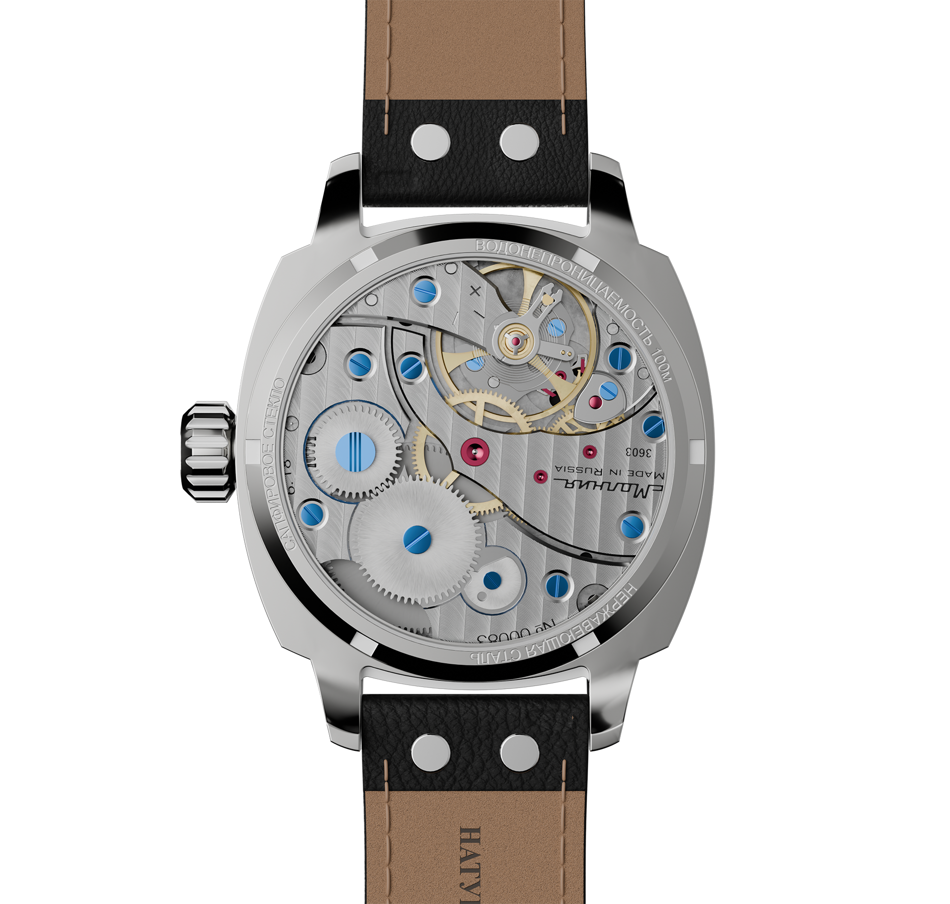 Berkut TCB 3603 42 mm manual winding