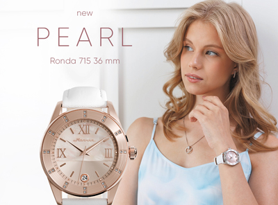 Colección de relojes para mujer «Pearl» renovada: ternura, elegancia y un brillo único