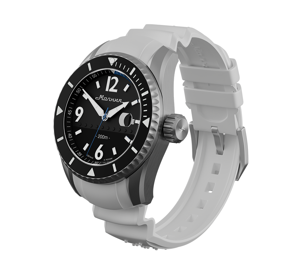 Baikal Silicone Strap White