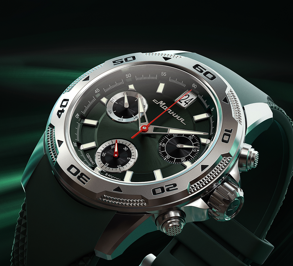 Energy Z60 42 mm quartz chronograph