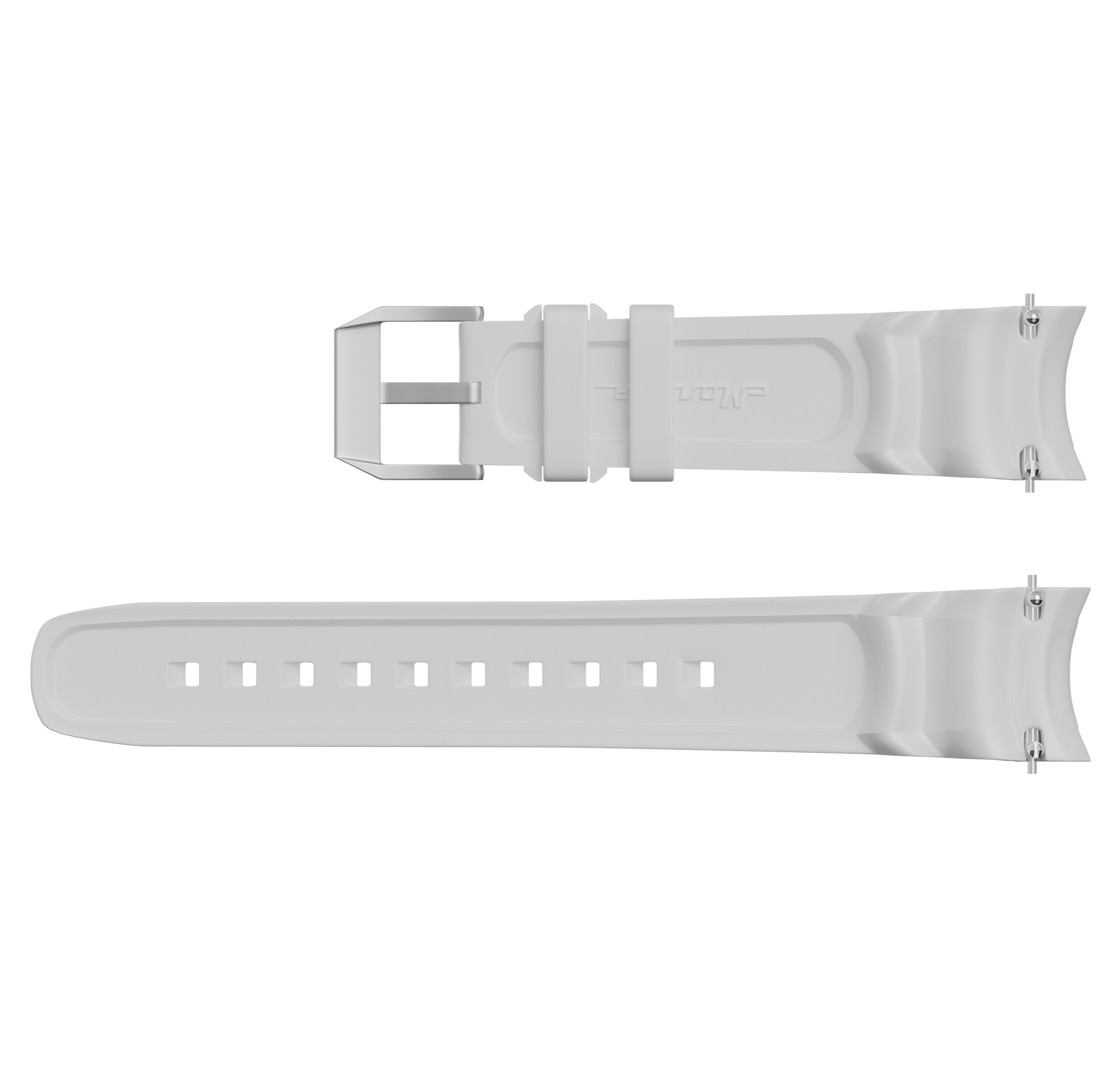 Baikal Silicone Strap White