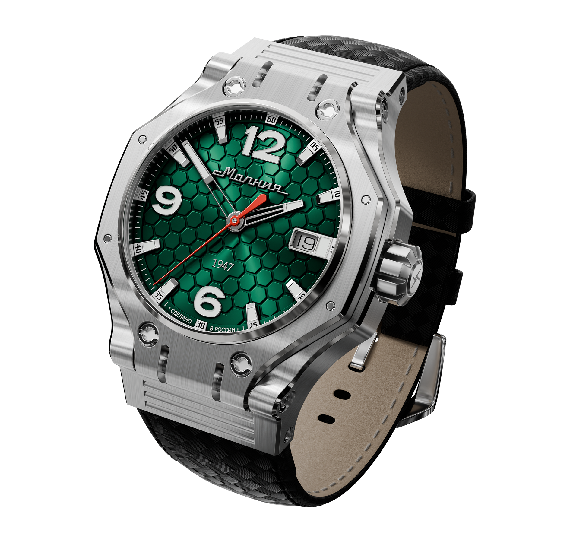 Hyron TCB 8215 44 mm automatic winding