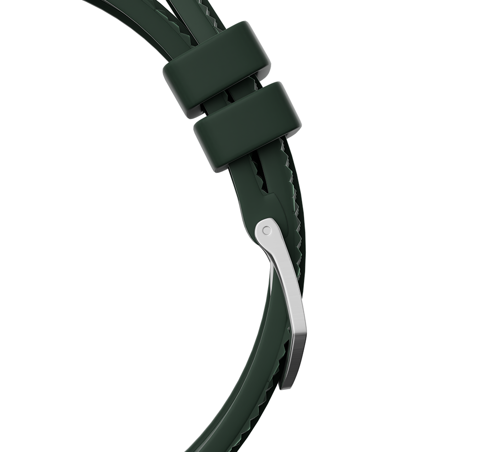 Energy Silicone Strap green