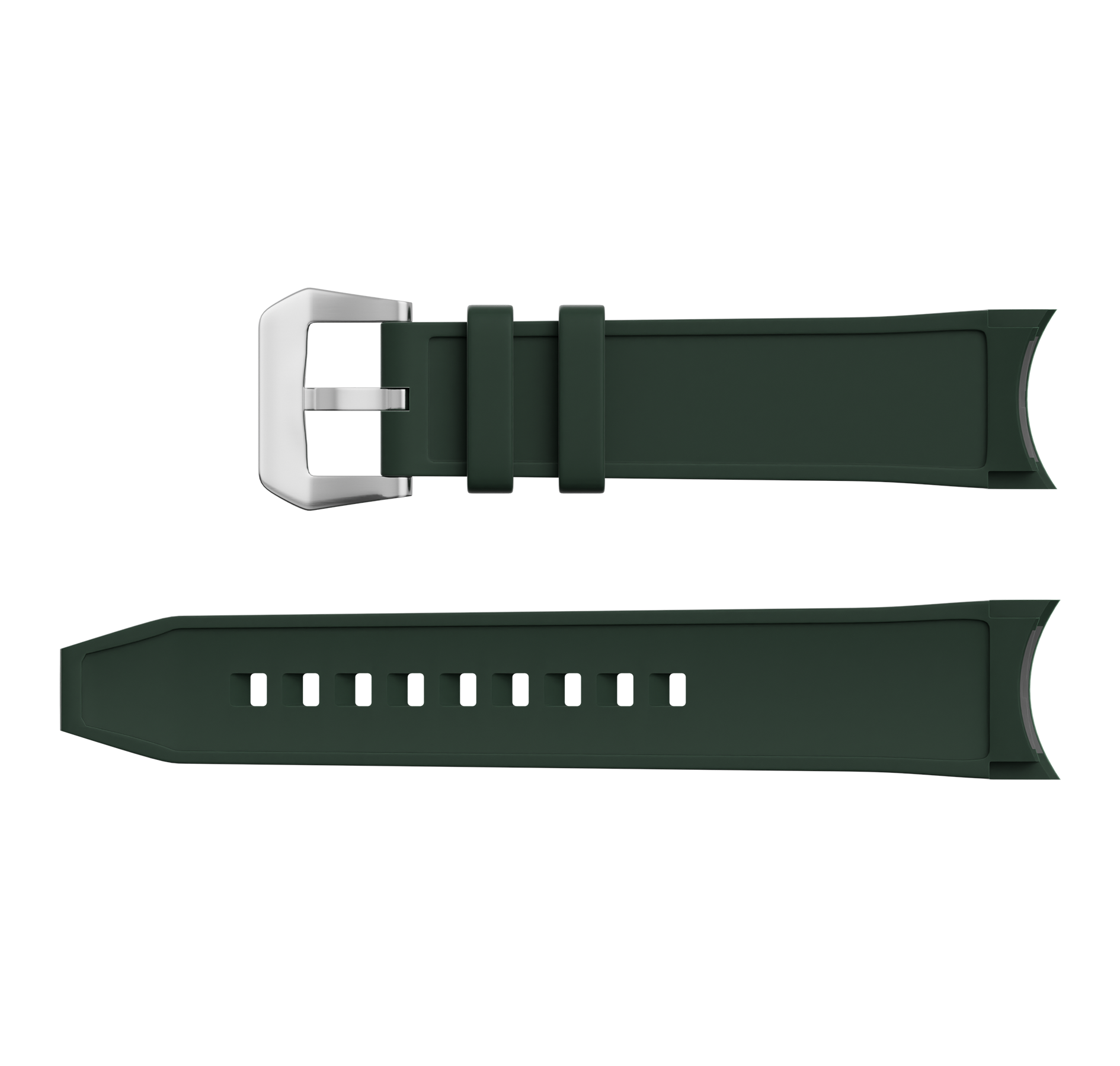 Energy Silicone Strap green