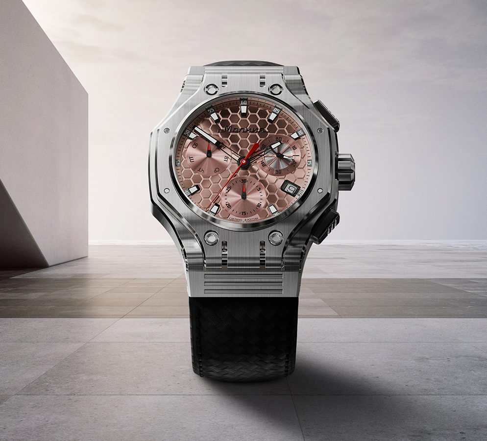 Hyron Z60 44 mm quartz chronograph