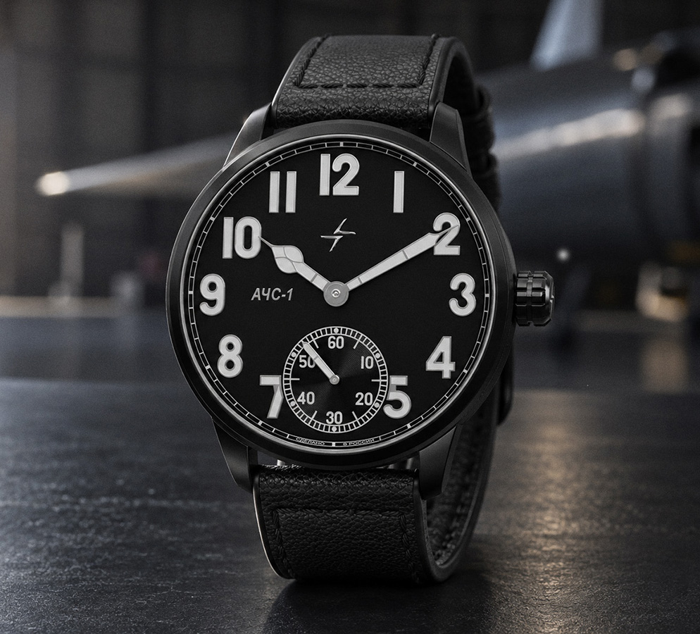 AChS PILOT 3603S 42 mm manual winding