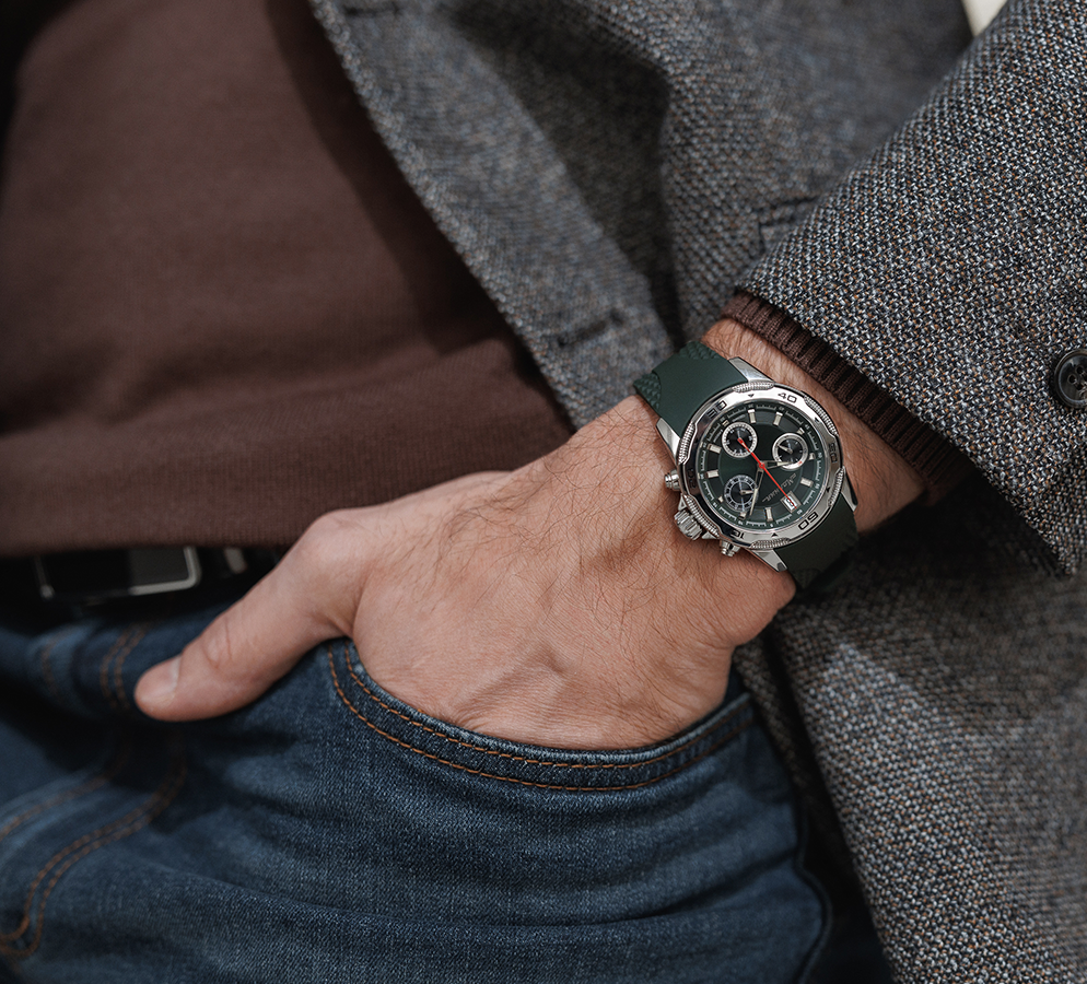 Energy Z60 42 mm quartz chronograph