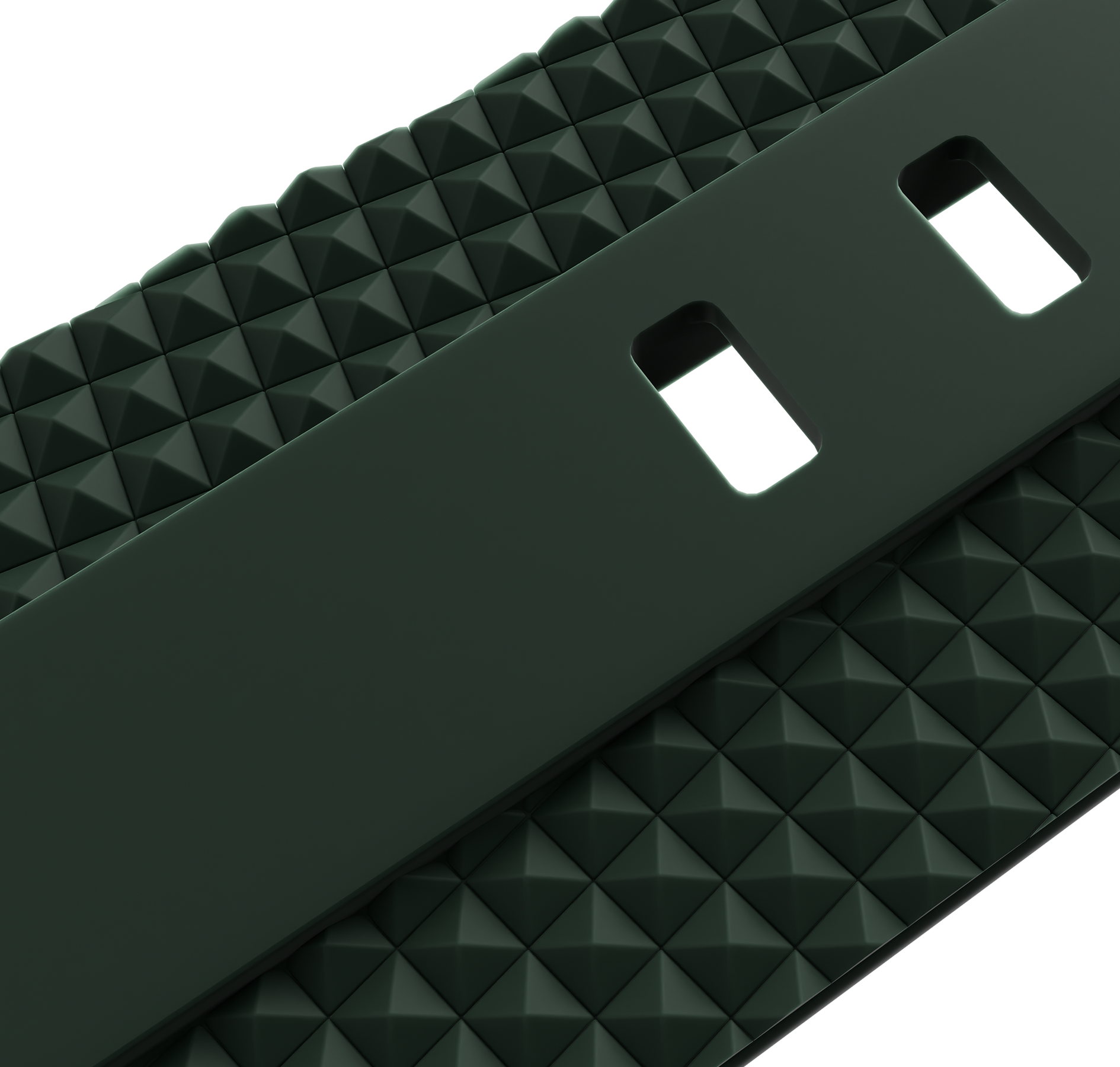 Energy Silicone Strap green