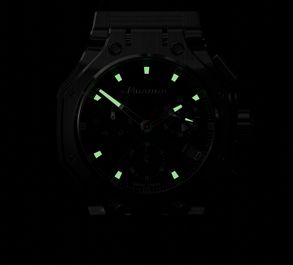 Hyron Z60 44 mm quartz chronograph