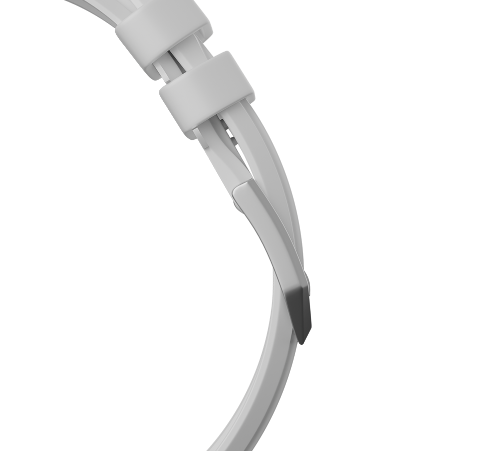 Baikal Silicone Strap White