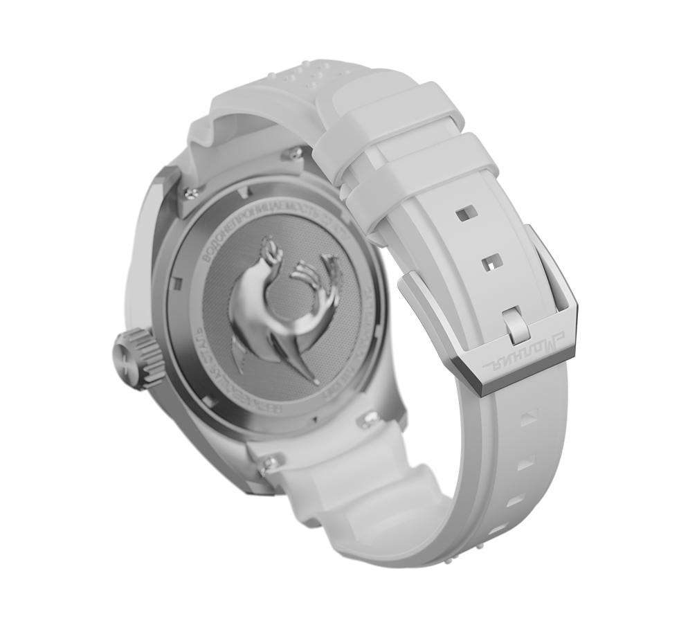Baikal Silicone Strap White