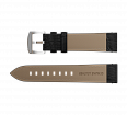 Embossed genuine leather, black, buckle clasp (1)