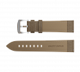 Light beige nubuck genuine leather strap, quick-change system, military buckle (1)