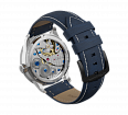 Blue nubuck genuine leather strap, quick-change system, military buckle (1)
