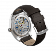 Dark brown nubuck genuine leather strap, 24 mm, quick-change system, buckle clasp (1)