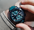 AChS-1 3520.D 44 mm quartz chronograph green matt (1)