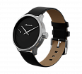 Genuine leather, black, quick change system, military style. (1)