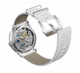 Energy, white, nylon, buckle-clasp. (1)