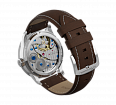Brown nubuck genuine leather strap, quick-change system, military buckle (1)