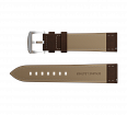 Brown nubuck genuine leather strap, quick-change system, military buckle (1)