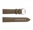 Light beige nubuck genuine leather strap, quick-change system, military buckle (1)