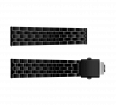 Stainless steel bracelet, IP black (1)