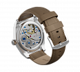 Light beige nubuck genuine leather strap, 24 mm, quick-change system, buckle clasp (1)