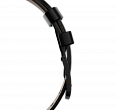 Genuine leather, black, quick change system, military style. (1)