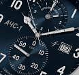 AChS-1 3520.D 44 mm cronógrafo de cuarzo azul mate (1)