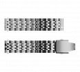 Stainless steel bracelet with end link, small links, 20 mm Grand (1)