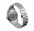 Pearl Bracelet 18 mm stainless steel, large links, "steel" color (1)