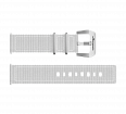Energy, white, nylon, buckle-clasp. (1)