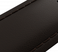 Dark brown nubuck genuine leather strap, 24 mm, quick-change system, buckle clasp (1)