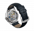 Embossed genuine leather, blue, buckle clasp (1)