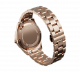 Pearl Bracelet 18 mm stainless steel, large links, "gold" color (1)