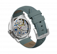 Nubuck genuine leather, navy, quick-change system, buckle clasp (1)