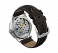 Dark brown nubuck genuine leather strap, quick-change system, military buckle (1)