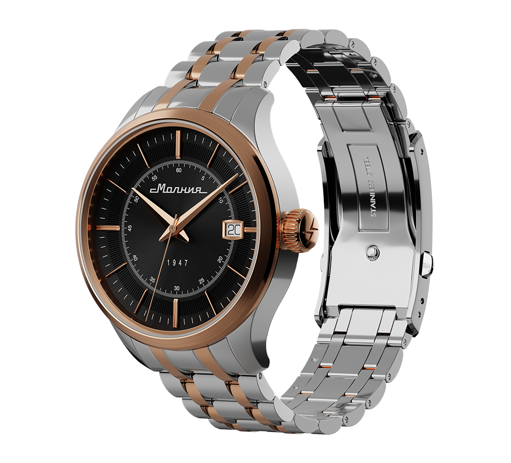 Дебют 41 мм автоподзавод черный