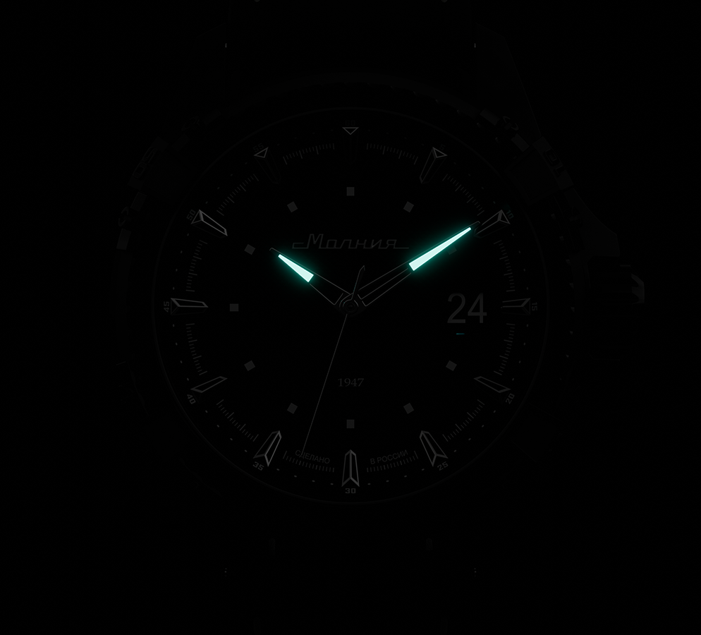 Экстрим 42 мм автоподзавод черный
